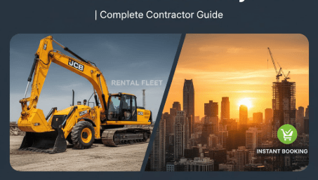 Best JCBs & Excavators for Rent in Your City | Complete Contractor Guide